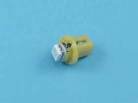 B-8.5D-Y 12V ŻÓŁTA LED COKÓŁ PLAST.