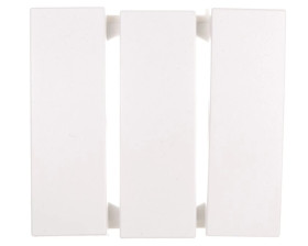 S.1/B.1/B.3/B.7 Glas Klawisz do łącznika 3-krotnego śnieżnobiały 16651909