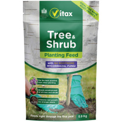 Vitax 6TPF901 Tree &amp; Shrub Planting Feed 0.9kg Pouch