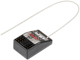 Odbiornik 4-kanałowy z żyroskopem Reely RX2+2 GYRO 2,4 GHz Rodzaj złącza JR / Futaba