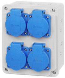 Rozdzielnica budowlana 4x230V RSBO.004