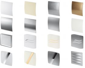 Kratka ramka wentylacyjna ozdobna kolory