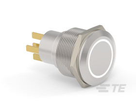 Nasadka przełącznika Chwilowy SPST średnica wycięcia 22mm, montaż panelowy TE Connectivity
