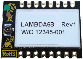 915MHz LoRa TRX Module SX1268 SMT +can