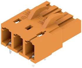 Weidmüller 1368250000 Obudowa złącza pin żeńskiego na PCB BLL 5.08/03/90 3.2 SN OR BX TB, piny: 3, 15 A, 120 szt.