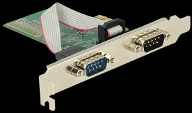 89555 Delock PCI Express Card &gt; 2 x Serial RS-232