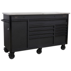 Sealey AP6310BE Mobile Tool Cabinet 1600mm with Power Tool Charging Drawer
