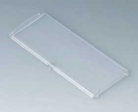 Front cover, with hinge, PC, transparent, B6805202