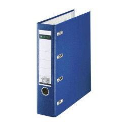 Leitz 10120035 1012 Lever Arch Folder With 2 Mechanisms N/A Width, Blue