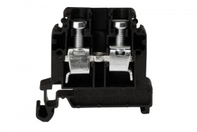 Złączka szynowa 2-przewodowa 10 mm2 czarny ZG-G10 A11-8303