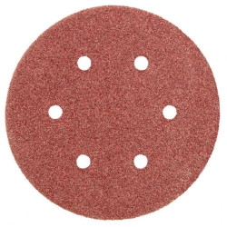 Krążki ścierne 150mm K40 5szt. z 6 otworami 55H951