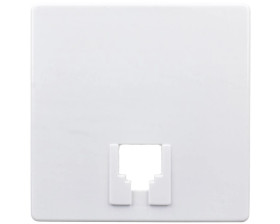 Simon 82 Pokrywa gniazda telefonicznego pojedynczego RJ11/RJ12 biała 82062-60