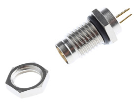 Złącze wielostykowe przemysłowe 3-pinowe M8, panelowe Gniazdo binder