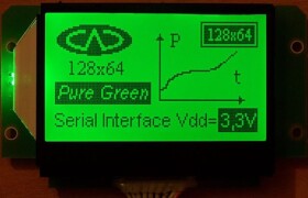 LCD-AG-128064M-YIG YGG-E6