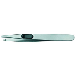 Gedore 1881671 Precision tweezers flat gripping surface matt, glare-free