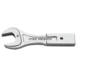 Wkładka klucza, seria: 20, Wkładka otwarta, typ: Wkładka z otwartym końcem, rozmiar: 24 mm, wkładka: 12 x 7mm