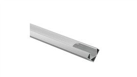 Profil R02 Narożny Anodowany +Klosz Mrożony 2M