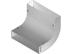 Łuk 90st LUBJ200H60 grubość blachy 1,0mm 161901 BAKS