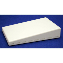 Hammond 1599KTLGY Sloping Console FRABS 220x140x40/18mm Flame Retardant Grey