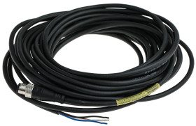 Przewód czujnik-siłownik ze złączem Złącze M12 liczba rdzeni 4 długość 10m Rodzaj A Męskie