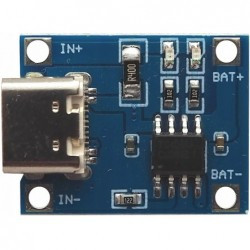 Ładowarka Li-ion 5V 1A 18650 TP4056 USB typ C
