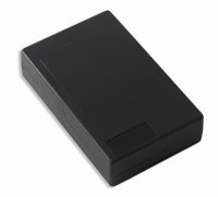KM-33B Obudowa z tworzywa KM33B wymiary: 118x74x29mm - pełna - czarna - ABS