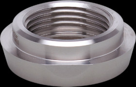 Process adapter, for milk pipe fitting, 40 bar/4 MPa, G 1, 1.25&quot; for process sensors, E33211