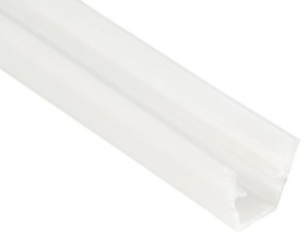 Pasek zasłaniający na profile, Naturalny, PP, 8mm, dł. 2m 10-elem., RS PRO