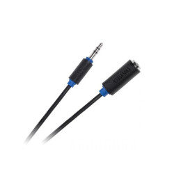 KABEL PRZEWÓD POŁĄCZENIOWY JACK 3,5 WTYK-GNIAZDO 1,8m STANDARD CABLETECH 3951-1,8