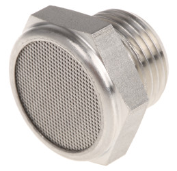 Tłumik hałasu , G 3/8 męskie Gwintowany 3/8 in Stal nierdzewna Legris