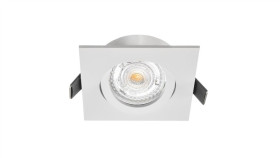 Oprawa Milano Kwadrat Biała Matowa Regulowana