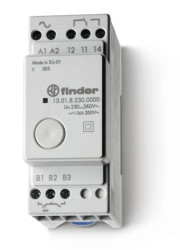 Elektroniczny przekaźnik impulsowy/monostabilny 1P 16A 24V AC/DC 750-2000W 13.01.0.024.0000T