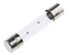 Bezpiecznik 5A 6.3 x 32mmT 250V ac RS PRO