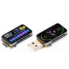 RP2350 1,47-calowa płytka rozwojowa wyświetlacza 172×320 262K kolorów kolorowy RGB LED procesor Dual-core i architektura Dual-co