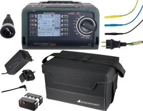Tester instalacji elektrycznych Wprowadzenie do zestawu startowego, IP40, IP52, CAT III 600 V, CAT IV 300 V, Gossen