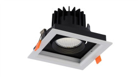 Oprawa Wpuszczana Cl Dia Led 18W, 4000K White/Black 8721 Nowodvorski