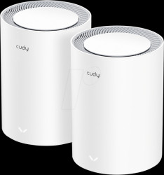M3000(2-PACK) Wi-Fi Mesh System, 2976 MBit/s, 2 devices