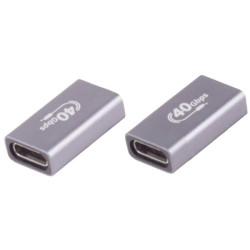 BKL 10080137 USB-C Adapter 40Gbps metal supports USB4 backward compatible