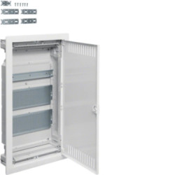 Rozdzielnica multimedialna podtynkowa 1xTH/3 x płyta montażowa biała IP30 Volta VU36NWB