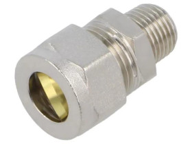 Złączka skręcana R 1/4 zewnętrzny 12mm 10480NO-12-1/4