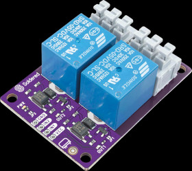 333023 Developer boards - Relay, 2 channel, SRD-05VDC-SL-C
