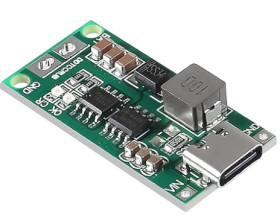 MODUŁ ŁADOWANIA AKUMULATORÓW Li-Ion 18650 USB-C 3S 1A (BMS-70086-3S1A)