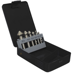 Sealey CSSET6V Countersink Bit Set 6pc - 3 x V Flutes