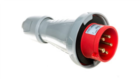 Wtyczka Przenośna 5P 16A 400V Czerwona Ip67 P17 Tempra Pro 555329