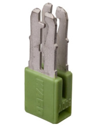 Mostek poprzeczny 2-torowy 24A żółto-zielony 280-422 /25szt./