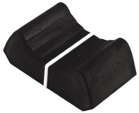 Pokrętło potencjometru Tang Nylon Czarny Sifam