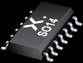 Hex Inverting Schmitt-Trigger, SOIC-14, NXP HEF40106BT