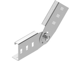 Łącznik przegubowy LGTH60 N drabin grubość blachy 3,0mm 461302 BAKS