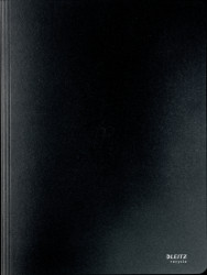 39040095 Loose-leaf folder, A4, Recycle, black