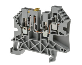 Zacisk skręcany 3-żyłowe Allen Bradley rozmiar żyły 22 → 12 Zacisk śrubowy Tworzywo sztuczne Szyna DIN